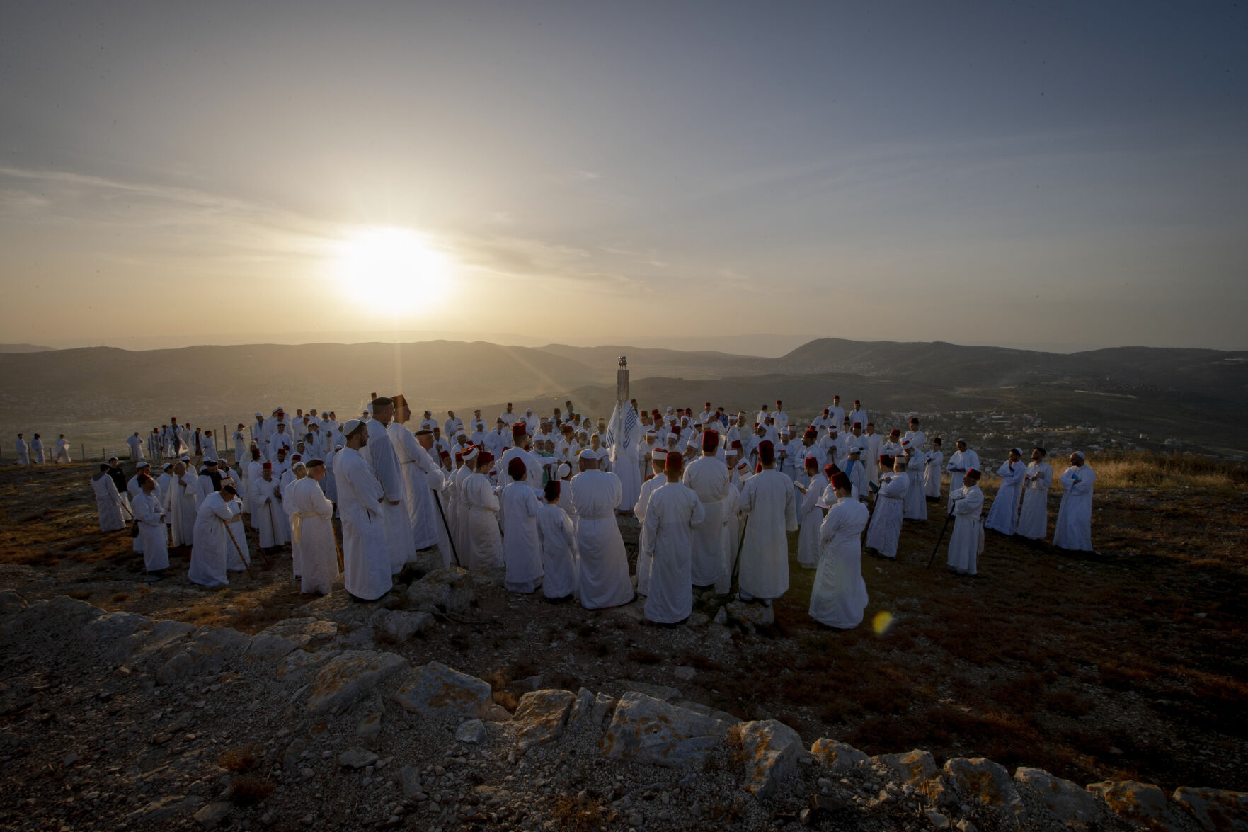 APTOPIX Israel Palestinians Samaritans Passover